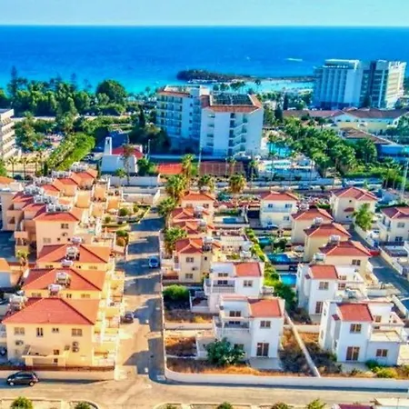 Апартаменты Nissi Golden Lovely One Bedroom With Spacious Terrace And Free Parking