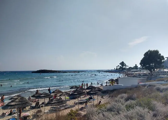 Daire Nissi Golden Lovely One Bedroom With Spacious Terrace And Free Parking *